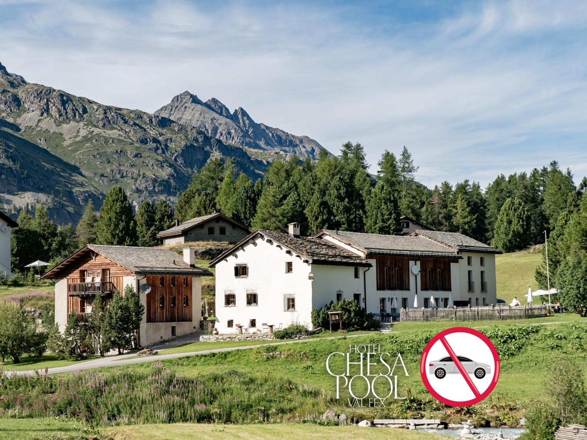 Hotel Chesa Pool Sils Maria Exterior photo